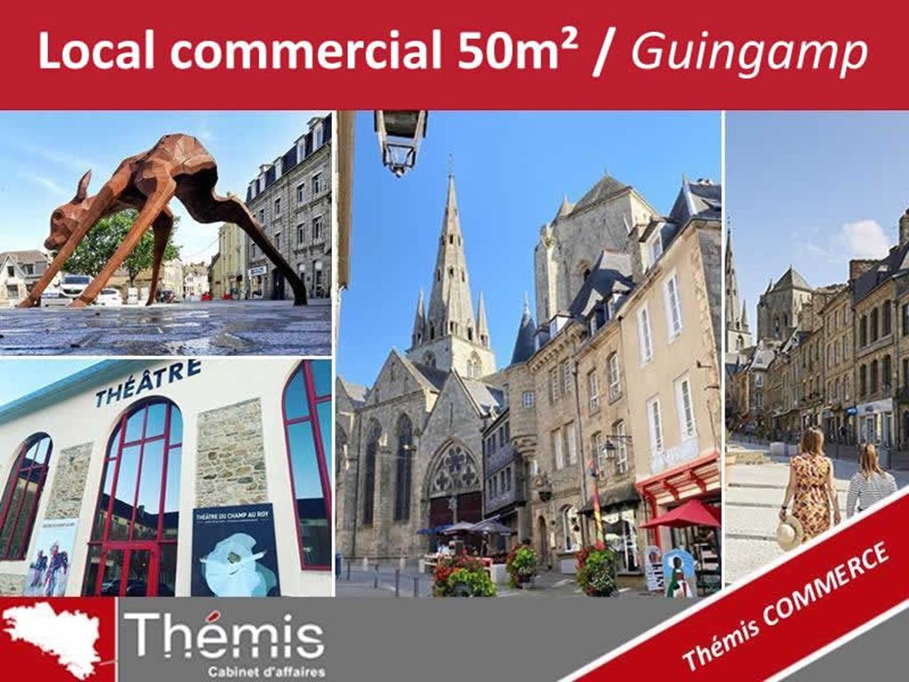 Local commercial GUINGAMP (22200) CABINET AFFAIRES THEMIS
